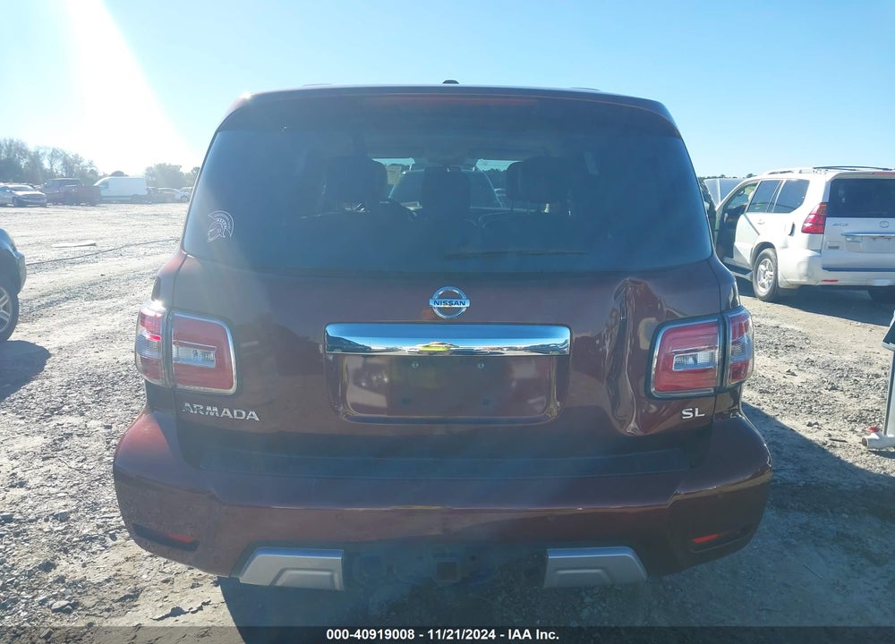 2018 NISSAN ARMADA SL VIN: JN8AY2ND7J9051470