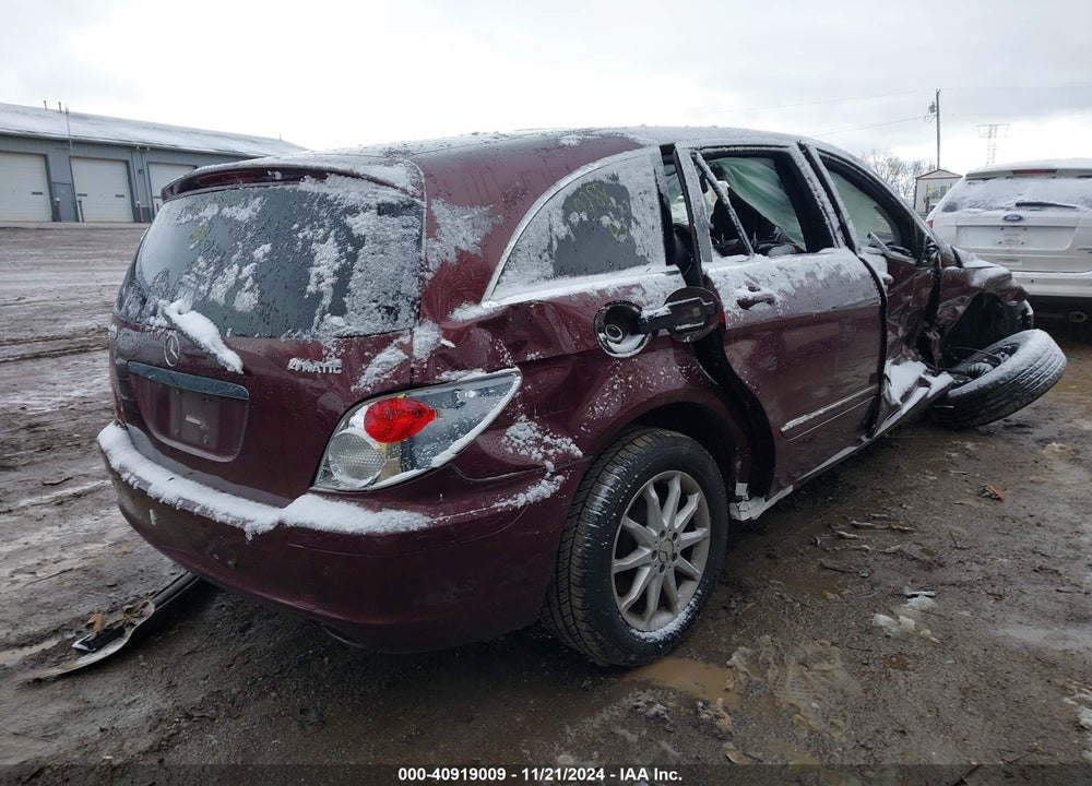 2006 MERCEDES-BENZ R 350 4MATIC VIN: 4JGCB65E76A020288