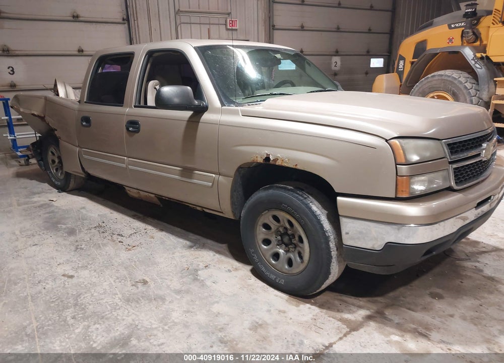 2006 CHEVROLET SILVERADO 1500 LS VIN: 2GCEK13V761289906