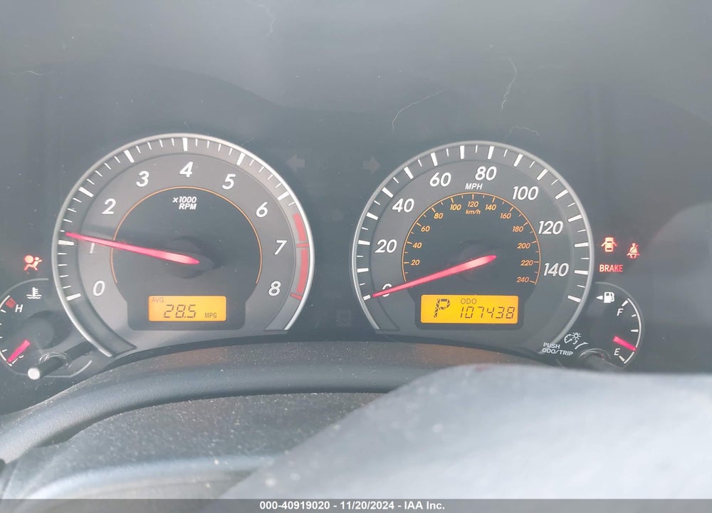 2010 TOYOTA COROLLA S VIN: 1NXBU4EE4AZ198774