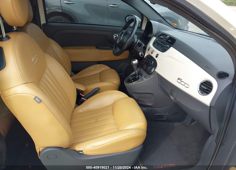 2012 FIAT 500 SPORT VIN: 3C3CFFBR8CT328501