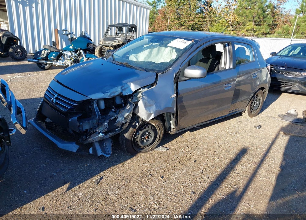 2022 MITSUBISHI MIRAGE ES/LE VIN: ML32AUHJ4NH008513