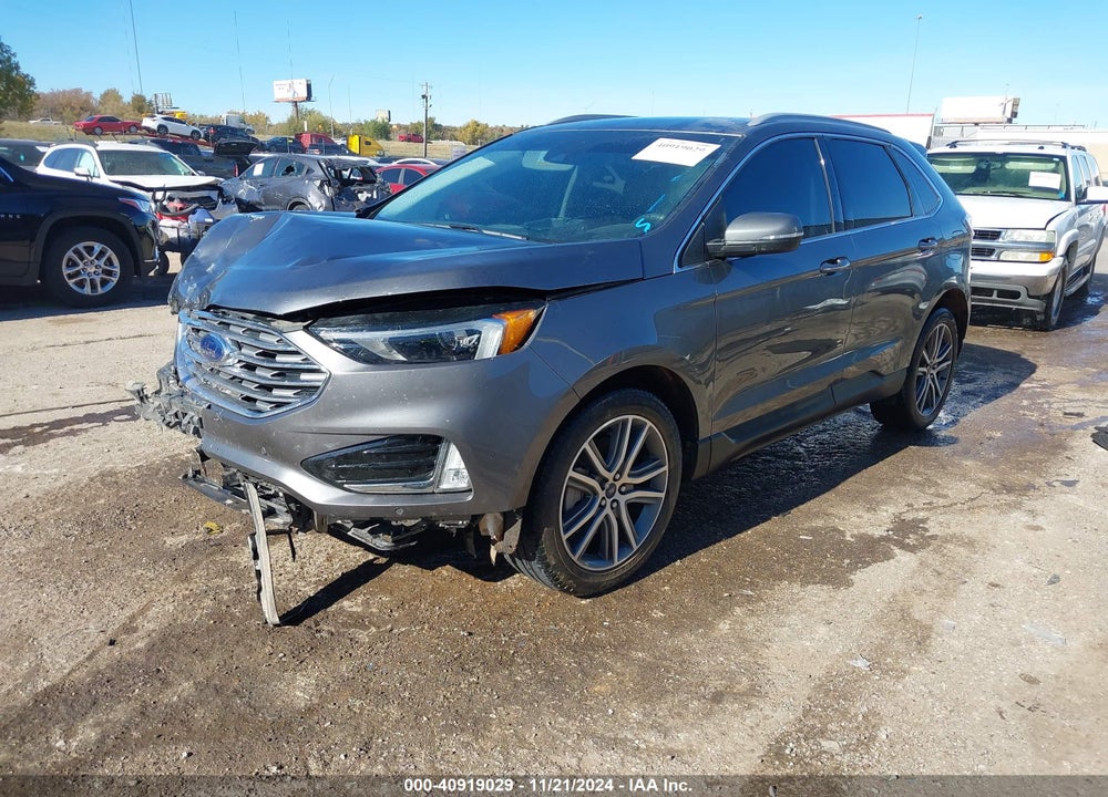 2022 FORD EDGE TITANIUM VIN: 2FMPK4K98NBA74344