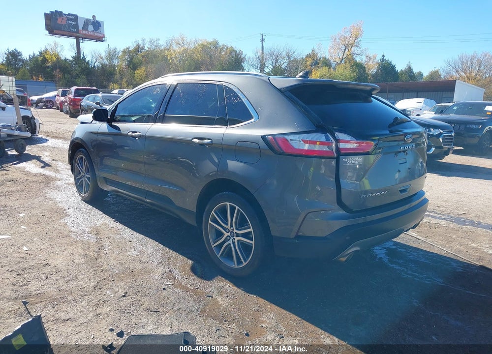 2022 FORD EDGE TITANIUM VIN: 2FMPK4K98NBA74344