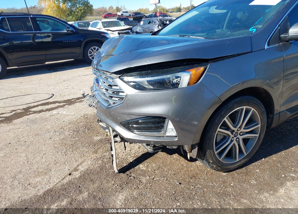 2022 FORD EDGE TITANIUM VIN: 2FMPK4K98NBA74344