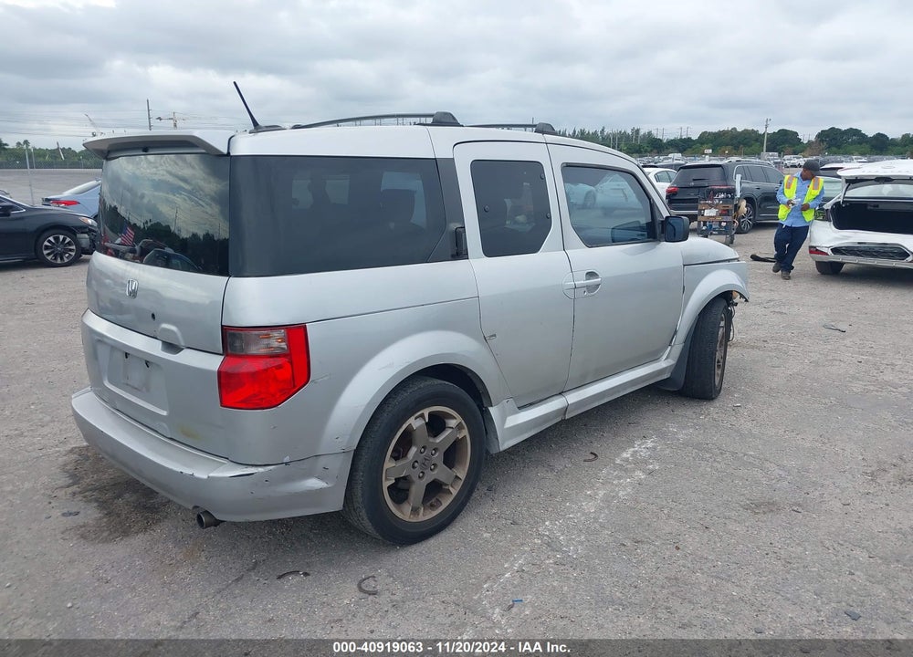2007 HONDA ELEMENT SC VIN: 5J6YH18917L004565