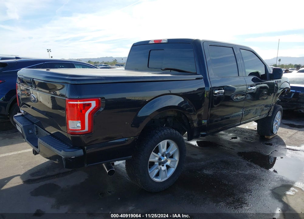 2015 FORD F-150 XLT VIN: 1FTEW1CP5FKE14505