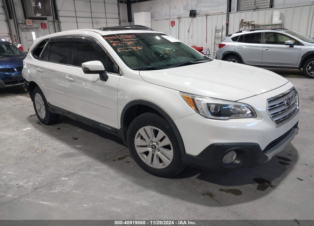 2015 SUBARU OUTBACK 2.5I PREMIUM VIN: 4S4BSAHC9F3298509