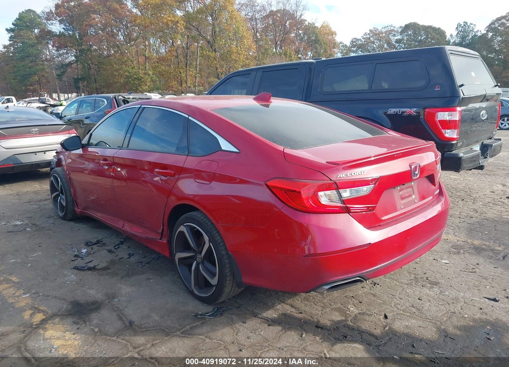 2018 HONDA ACCORD SPORT VIN: 1HGCV1F36JA176232