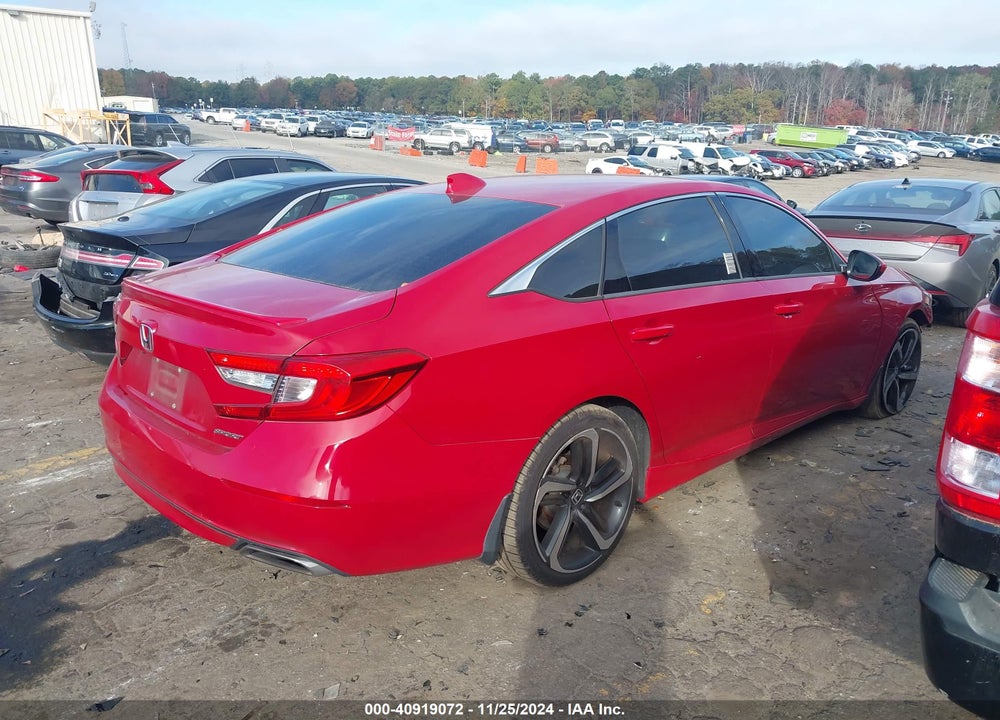 2018 HONDA ACCORD SPORT VIN: 1HGCV1F36JA176232