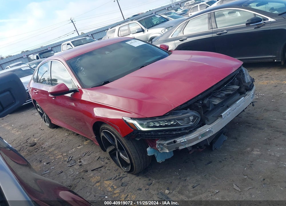 2018 HONDA ACCORD SPORT VIN: 1HGCV1F36JA176232