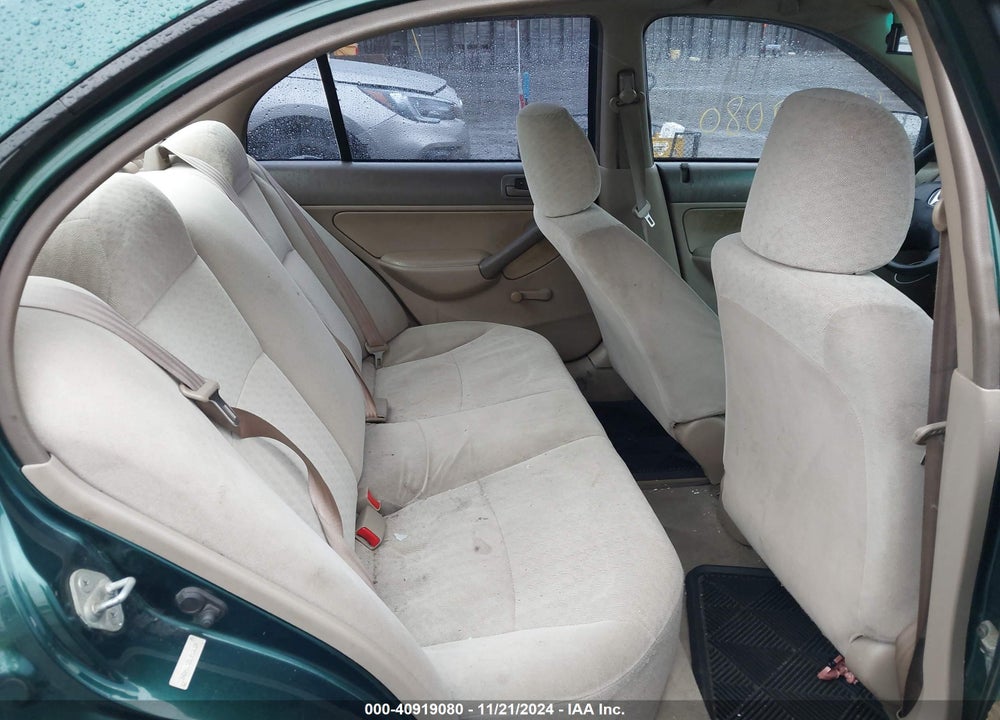2001 HONDA CIVIC DX VIN: 2HGES15231H504329