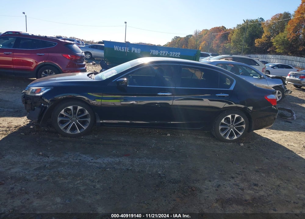 2015 HONDA ACCORD SPORT VIN: 1HGCR2F52FA263953