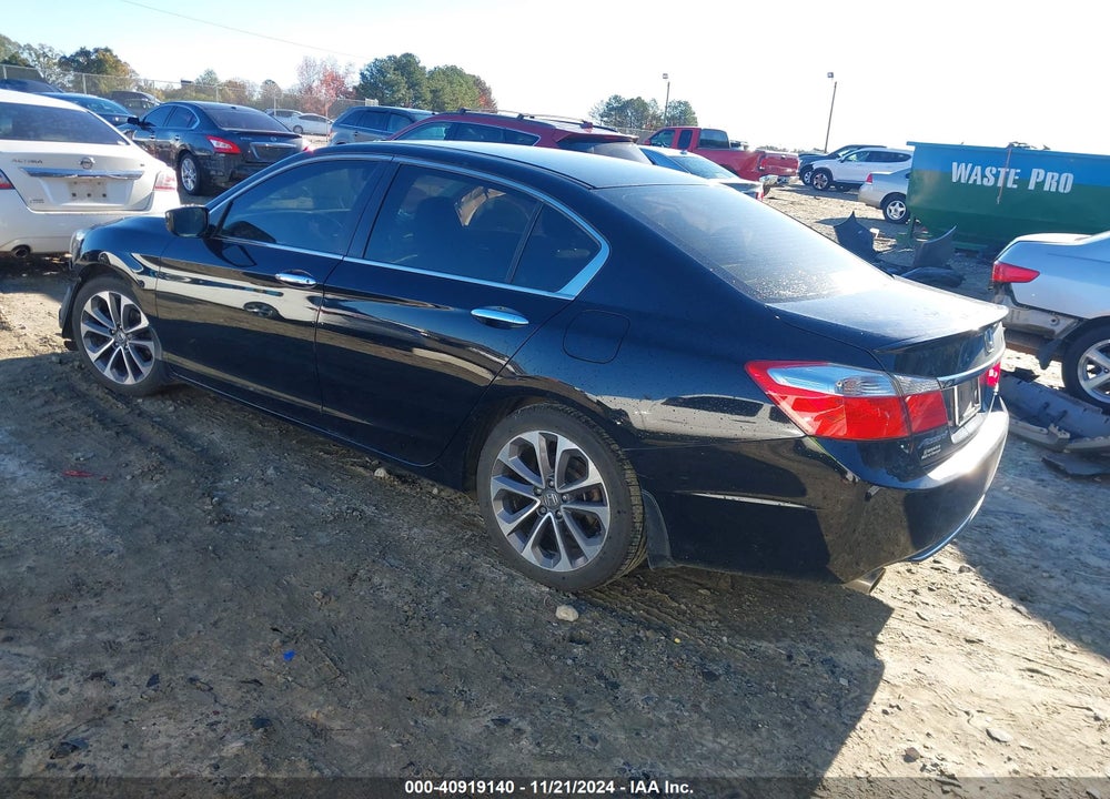 2015 HONDA ACCORD SPORT VIN: 1HGCR2F52FA263953