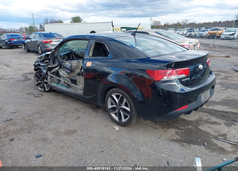 2010 KIA FORTE KOUP SX VIN: KNAFW6A38A5173528
