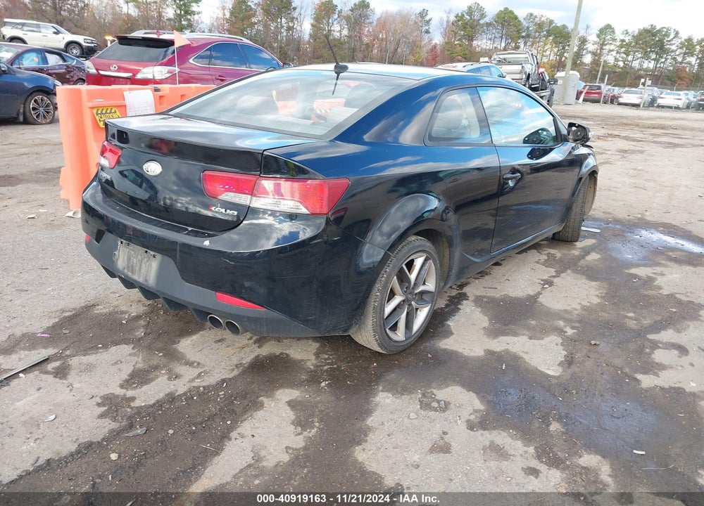 2010 KIA FORTE KOUP SX VIN: KNAFW6A38A5173528