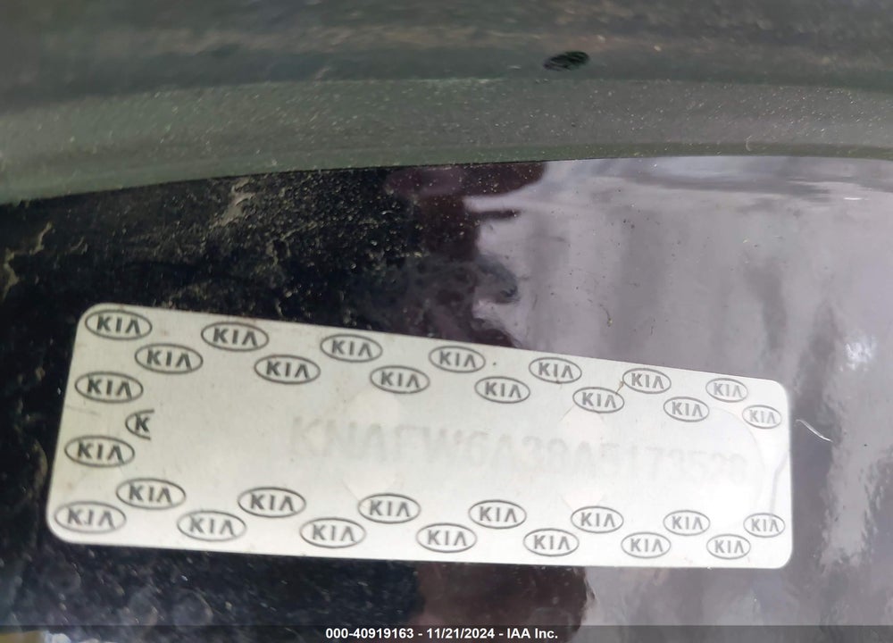2010 KIA FORTE KOUP SX VIN: KNAFW6A38A5173528