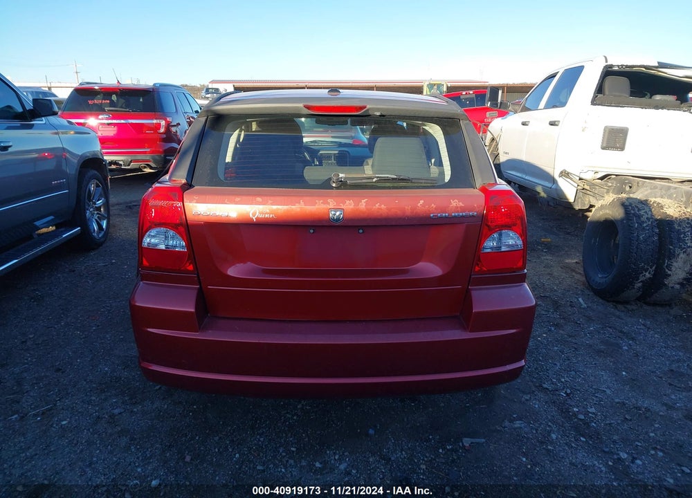 2010 DODGE CALIBER MAINSTREET VIN: 1B3CB3HA1AD566587