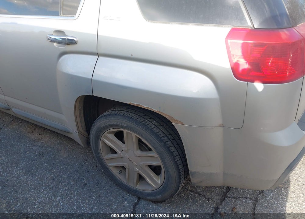 2011 GMC TERRAIN SLE-2 VIN: 2CTFLTE58B6254786