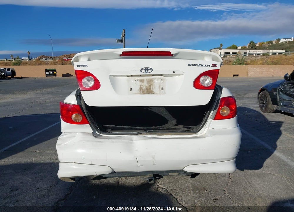 2008 TOYOTA COROLLA S VIN: 1NXBR32E28Z034689