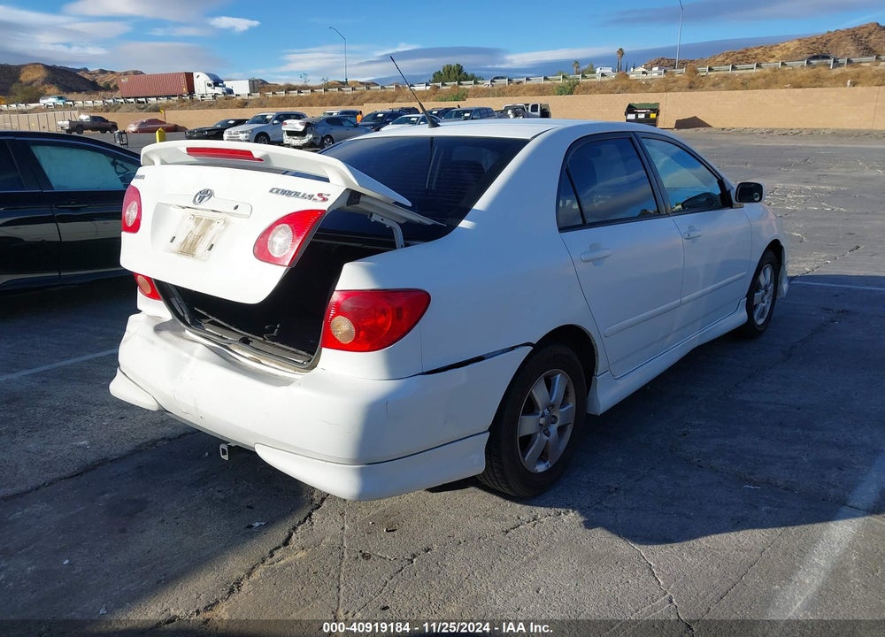 2008 TOYOTA COROLLA S VIN: 1NXBR32E28Z034689