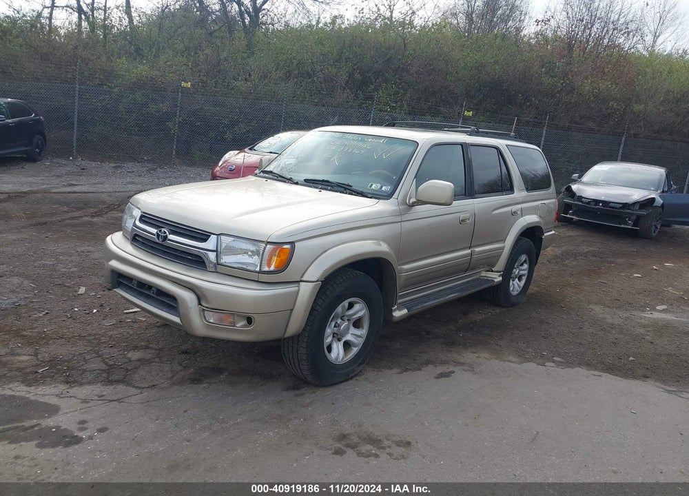 2002 TOYOTA 4RUNNER LIMITED V6 VIN: JT3HN87R820377769