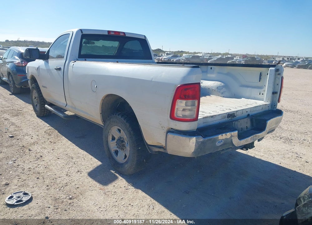 2020 RAM 3500 TRADESMAN  4X4 8' BOX VIN: 3C63R3AJ9LG128675