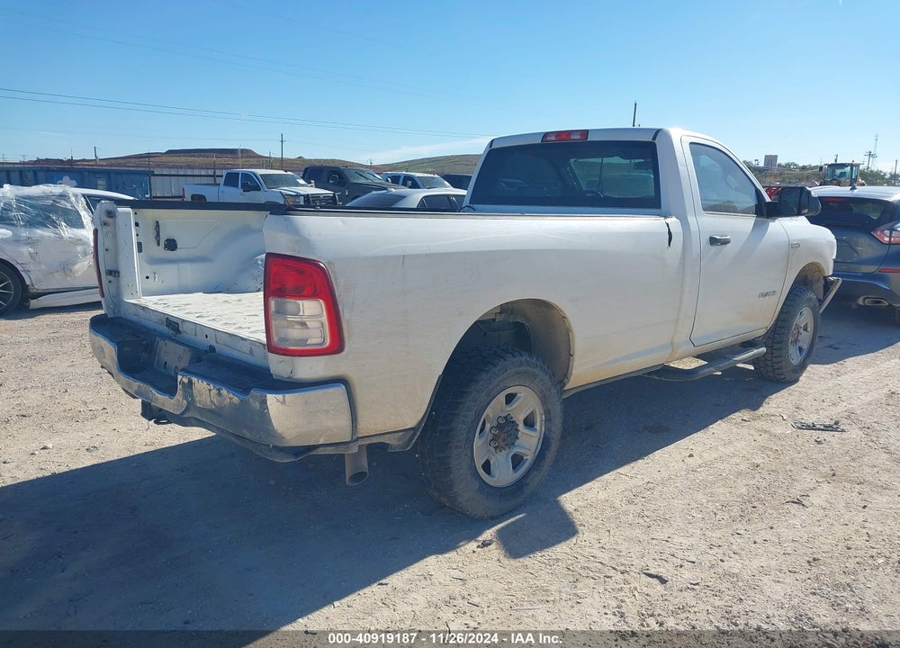 2020 RAM 3500 TRADESMAN  4X4 8' BOX VIN: 3C63R3AJ9LG128675