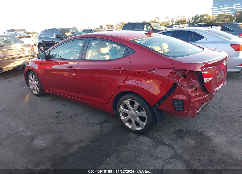 2012 HYUNDAI ELANTRA LIMITED (ULSAN PLANT) VIN: KMHDH4AE7CU278964