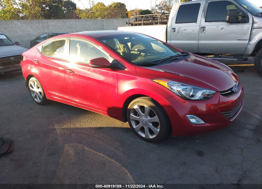 2012 HYUNDAI ELANTRA LIMITED (ULSAN PLANT) VIN: KMHDH4AE7CU278964