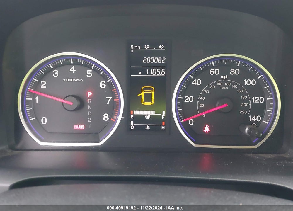 2007 HONDA CR-V LX VIN: JHLRE48357C040259