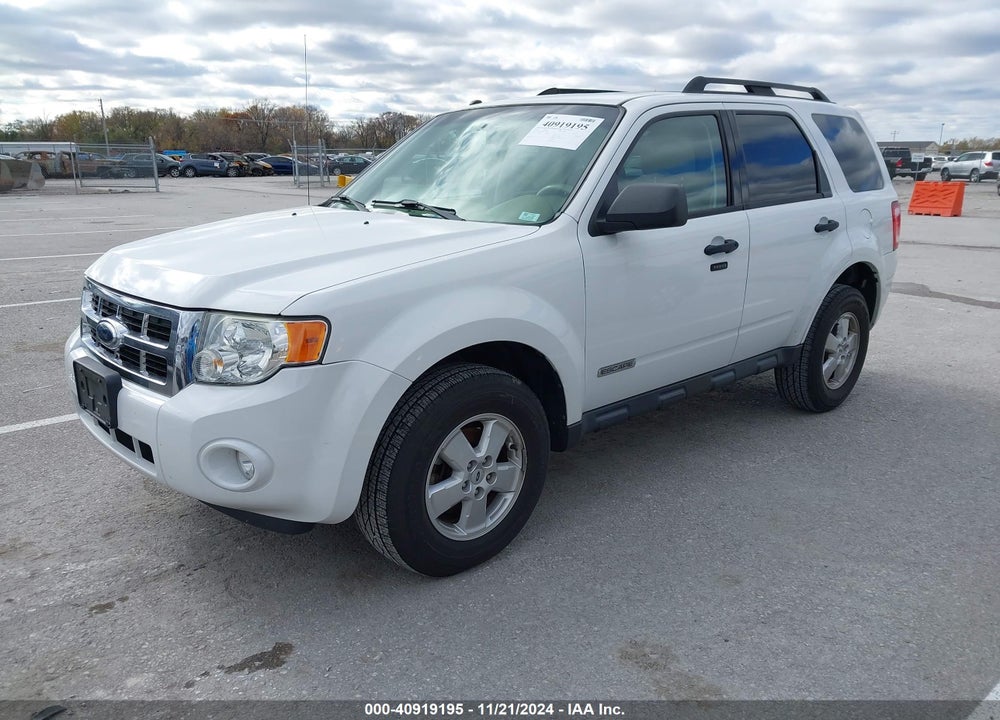 2008 FORD ESCAPE XLT VIN: 1FMCU03Z88KD43081