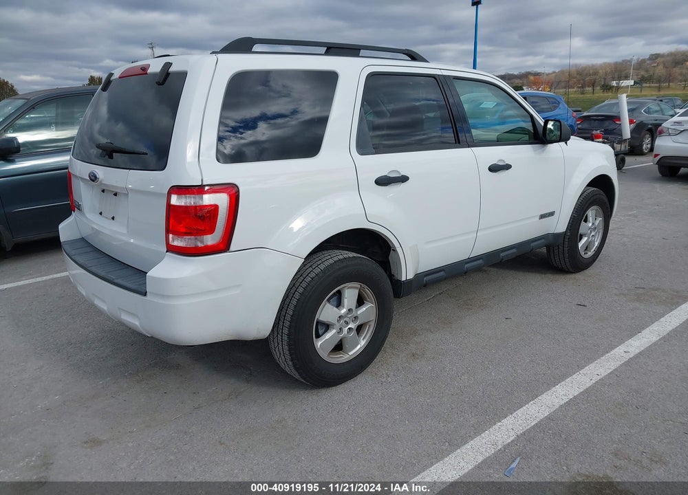 2008 FORD ESCAPE XLT VIN: 1FMCU03Z88KD43081