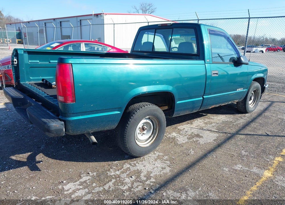 1997 CHEVROLET C1500 FLEETSIDE VIN: 1GCEC14W7VZ238867