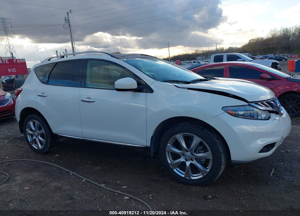 2014 NISSAN MURANO LE VIN: JN8AZ1MW3EW509264