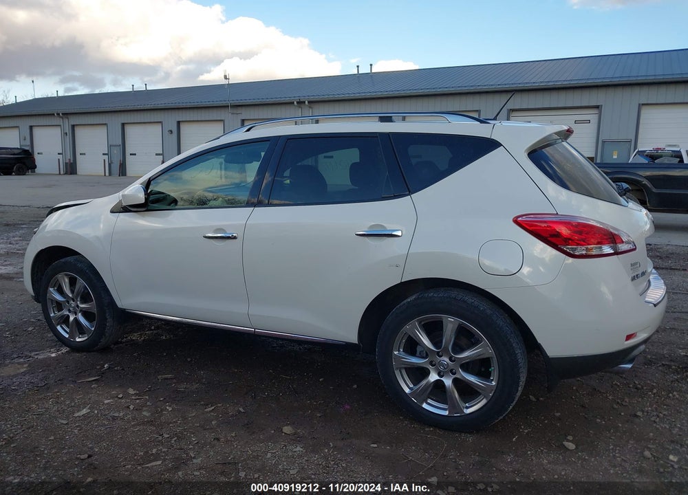 2014 NISSAN MURANO LE VIN: JN8AZ1MW3EW509264