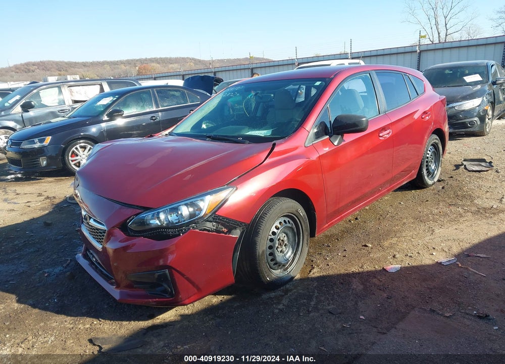 2019 SUBARU IMPREZA VIN: 4S3GTAA66K3714831