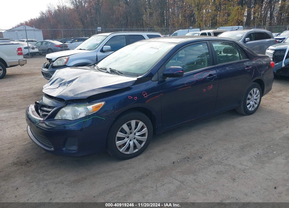 2013 TOYOTA COROLLA LE VIN: 2T1BU4EEXDC941797