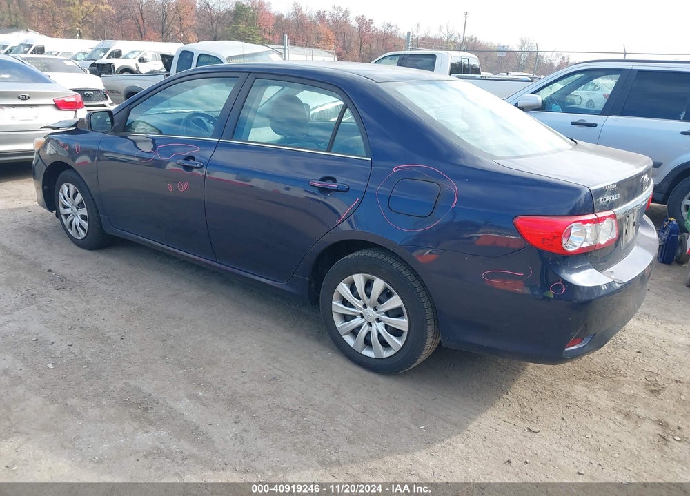 2013 TOYOTA COROLLA LE VIN: 2T1BU4EEXDC941797