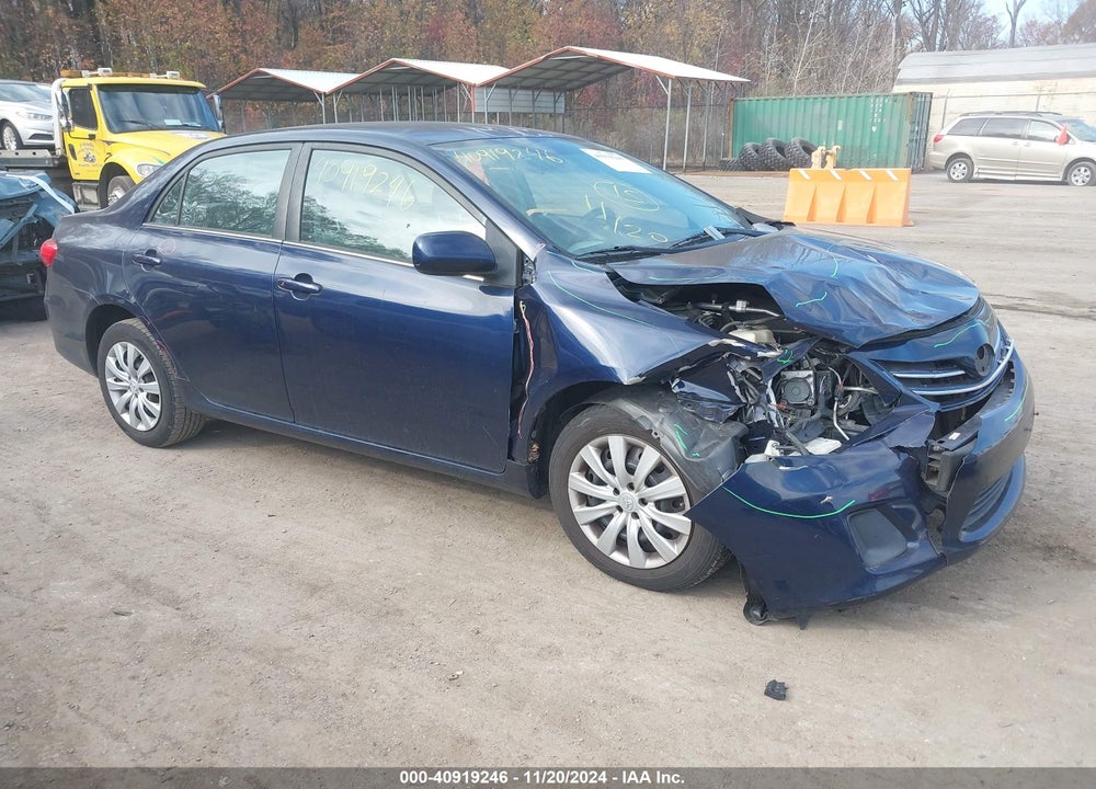 2013 TOYOTA COROLLA LE VIN: 2T1BU4EEXDC941797