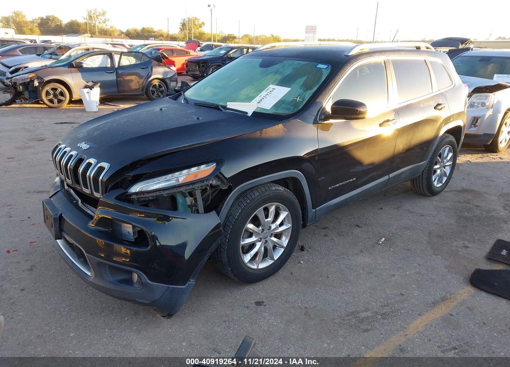 2014 JEEP CHEROKEE LIMITED VIN: 1C4PJLDS3EW186890
