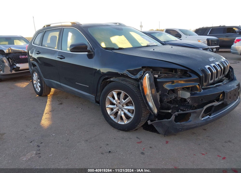 2014 JEEP CHEROKEE LIMITED VIN: 1C4PJLDS3EW186890
