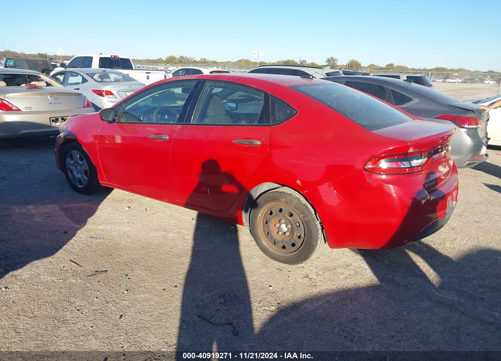 2013 DODGE DART SE VIN: 1C3CDFAA6DD191776
