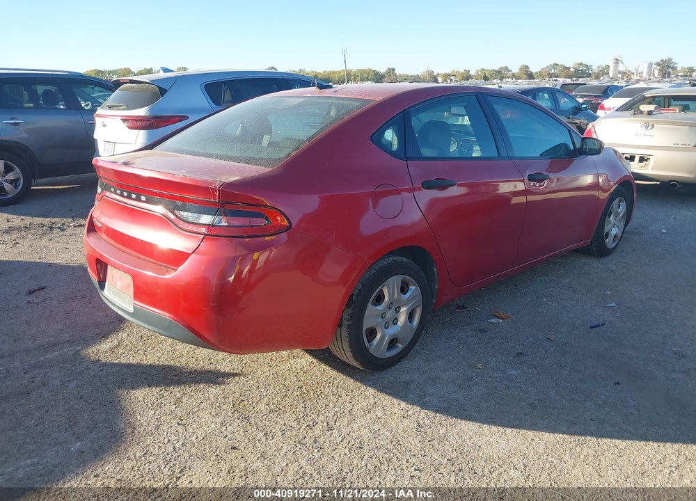 2013 DODGE DART SE VIN: 1C3CDFAA6DD191776