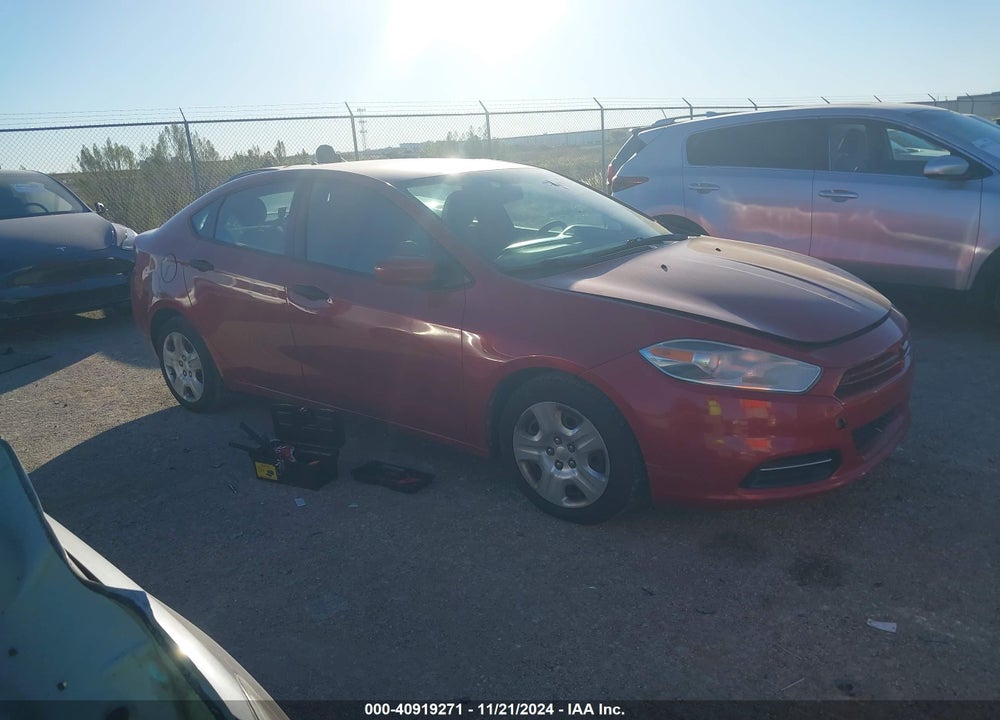 2013 DODGE DART SE VIN: 1C3CDFAA6DD191776