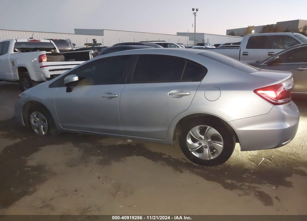 2015 HONDA CIVIC VIN: 19XFB2F51FE095462