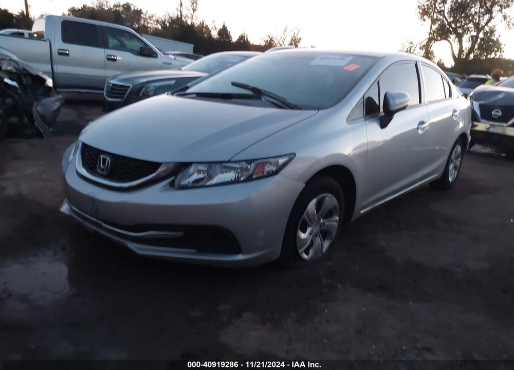 2015 HONDA CIVIC VIN: 19XFB2F51FE095462
