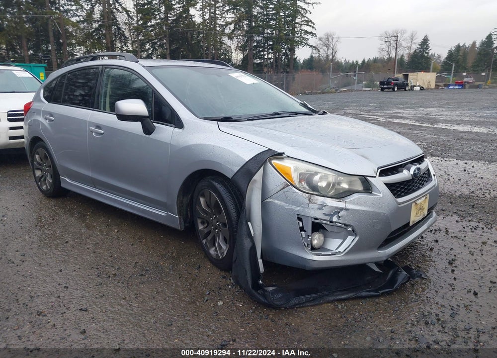2012 SUBARU IMPREZA 2.0I SPORT LIMITED VIN: JF1GPAR67CH227527