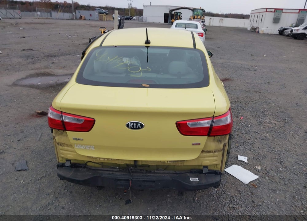 2016 KIA RIO LX VIN: KNADM4A36G6561622
