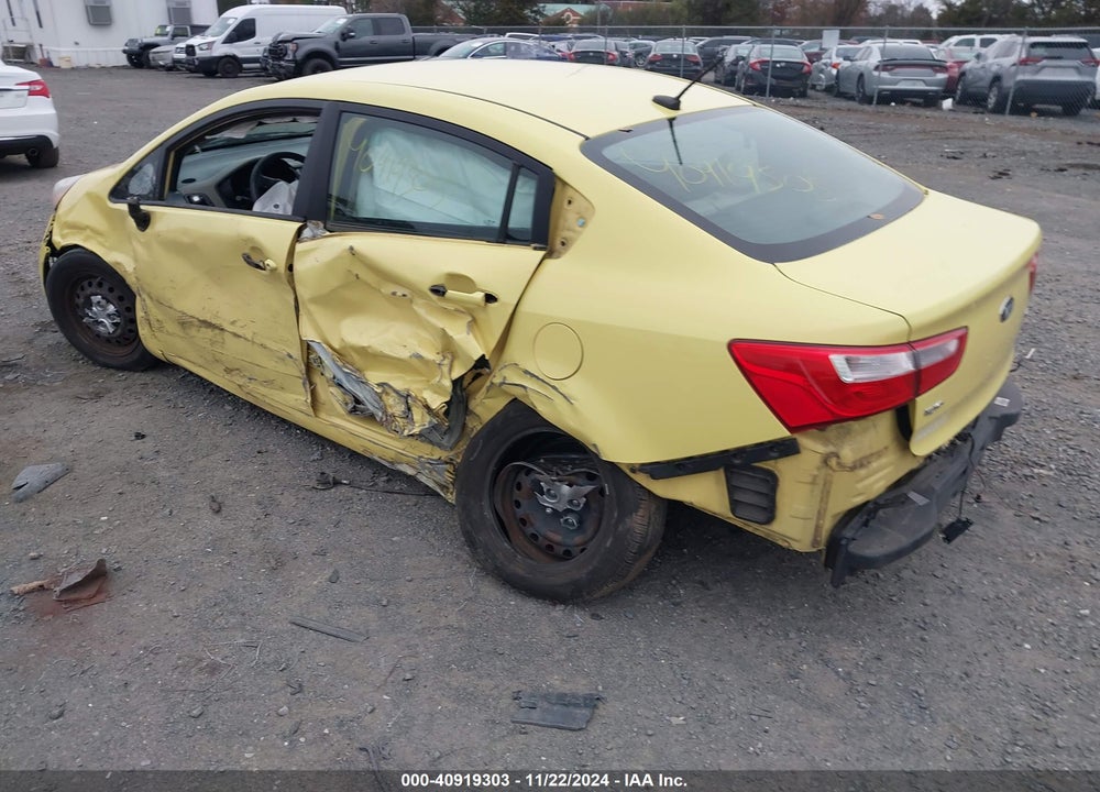 2016 KIA RIO LX VIN: KNADM4A36G6561622